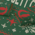 UGLY XMAS HOLY Unisex Turtleneck Knitted Sweater