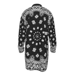 BANDANA BLC Men's Stand-up Collar Long Shirt