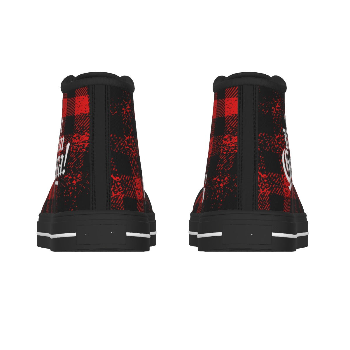 JUST KEEPIN GANGSTA RED Men's Canvas Shoes