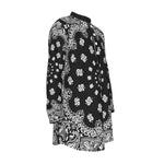 BANDANA BLC Men's Stand-up Collar Long Shirt