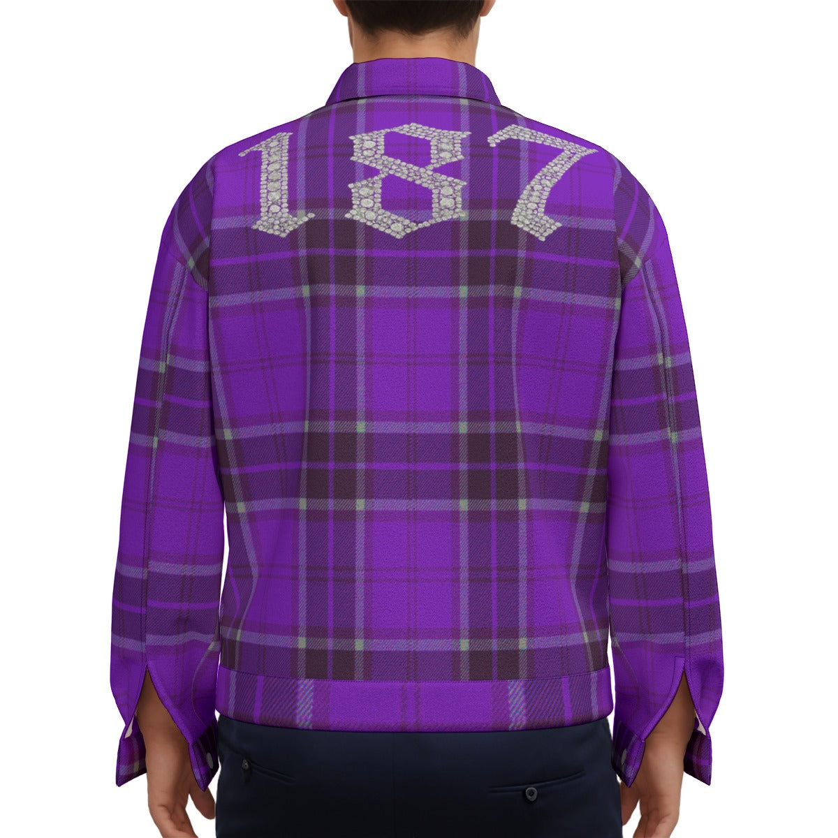 LOS CRIMINALES GRAPES Unisex Lapel Jacket Cotton