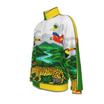 GUYANE AMAZONIE WHT Men's Stand Collar Jacket