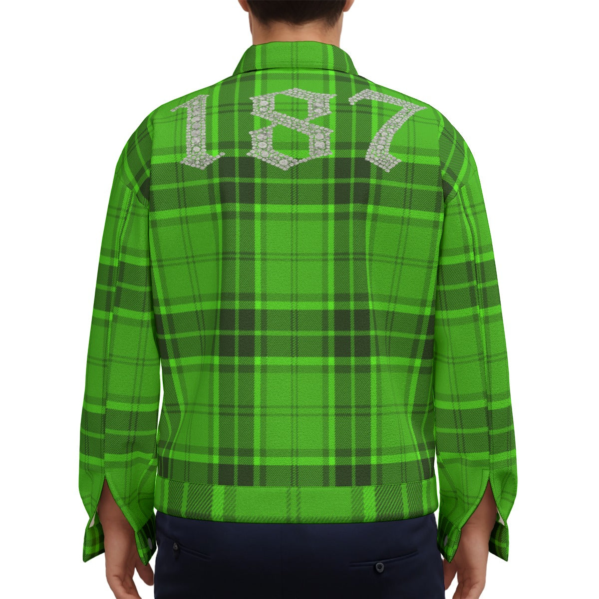 LOS CRIMINALES GREEN Unisex Jacket Cotton