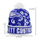 BANDANA COMPLEX Cs'UP Knitted Hat With Pom-Pom
