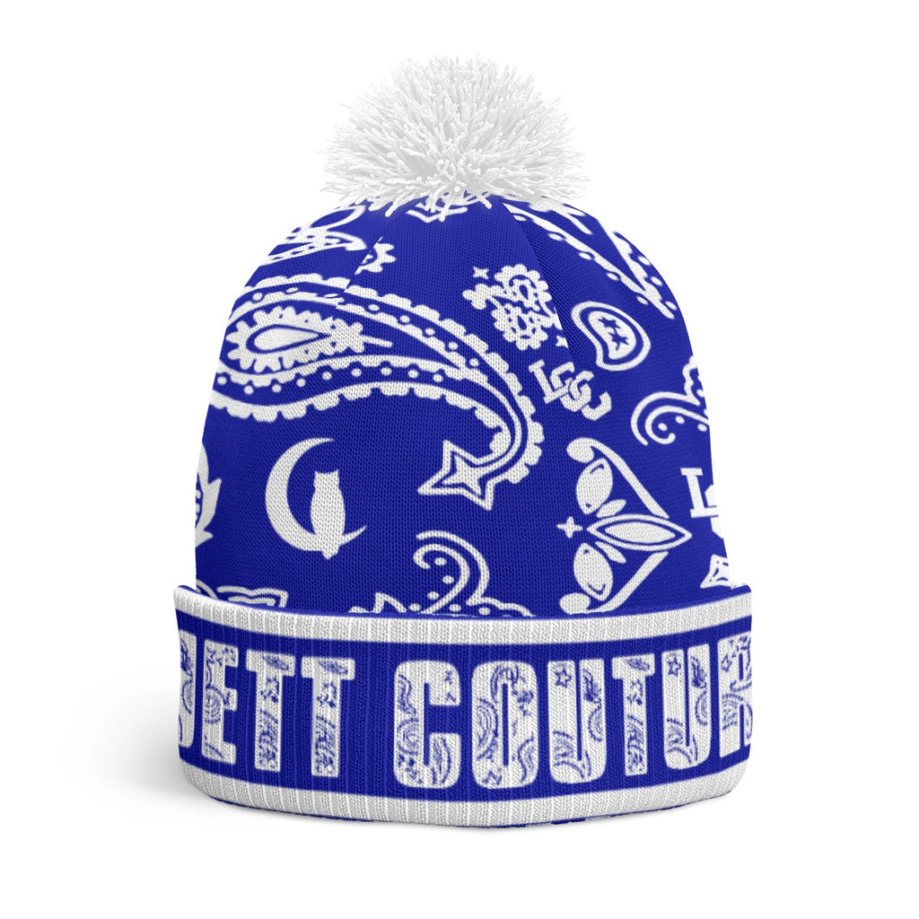 BANDANA COMPLEX Cs'UP Knitted Hat With Pom-Pom