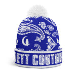 BANDANA COMPLEX Cs'UP Knitted Hat With Pom-Pom