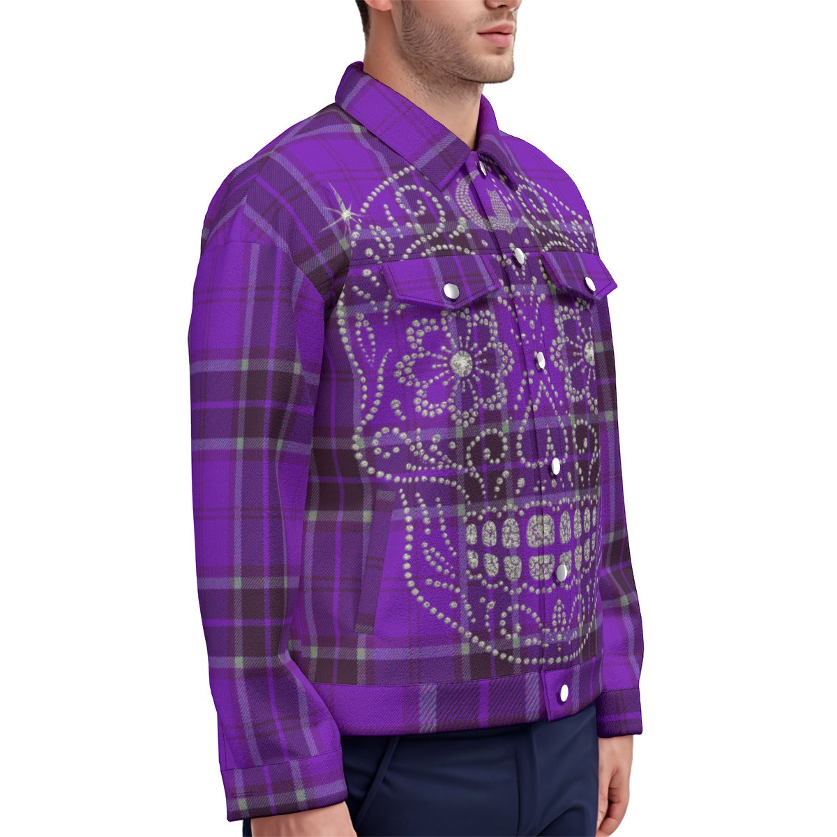LOS CRIMINALES GRAPES Unisex Lapel Jacket Cotton