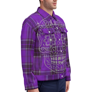 LOS CRIMINALES GRAPES Unisex Lapel Jacket Cotton