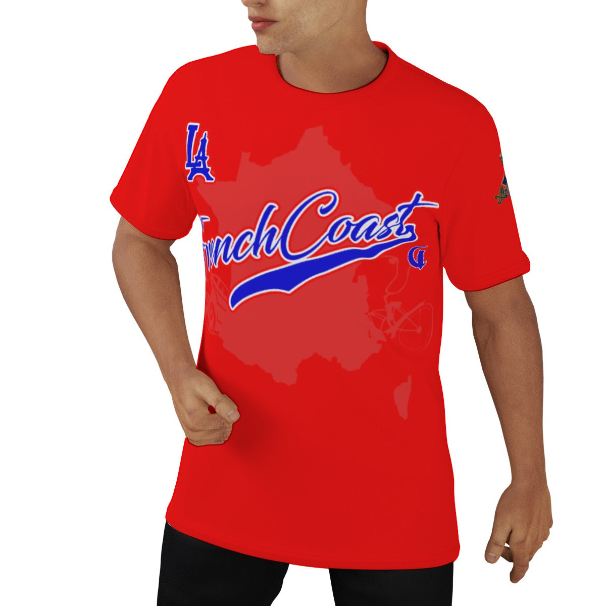 LA FrenchCoast fr RED Eco-friendly T-shirt