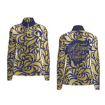 GORGIOUS BLUE Women's Sports Jersey  Long Sleeve