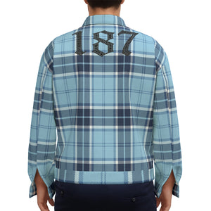 LOS CRIMINALES SKYBLUE Unisex Jacket Cotton