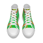 MADRAS GREEN Kid's Canvas Shoes