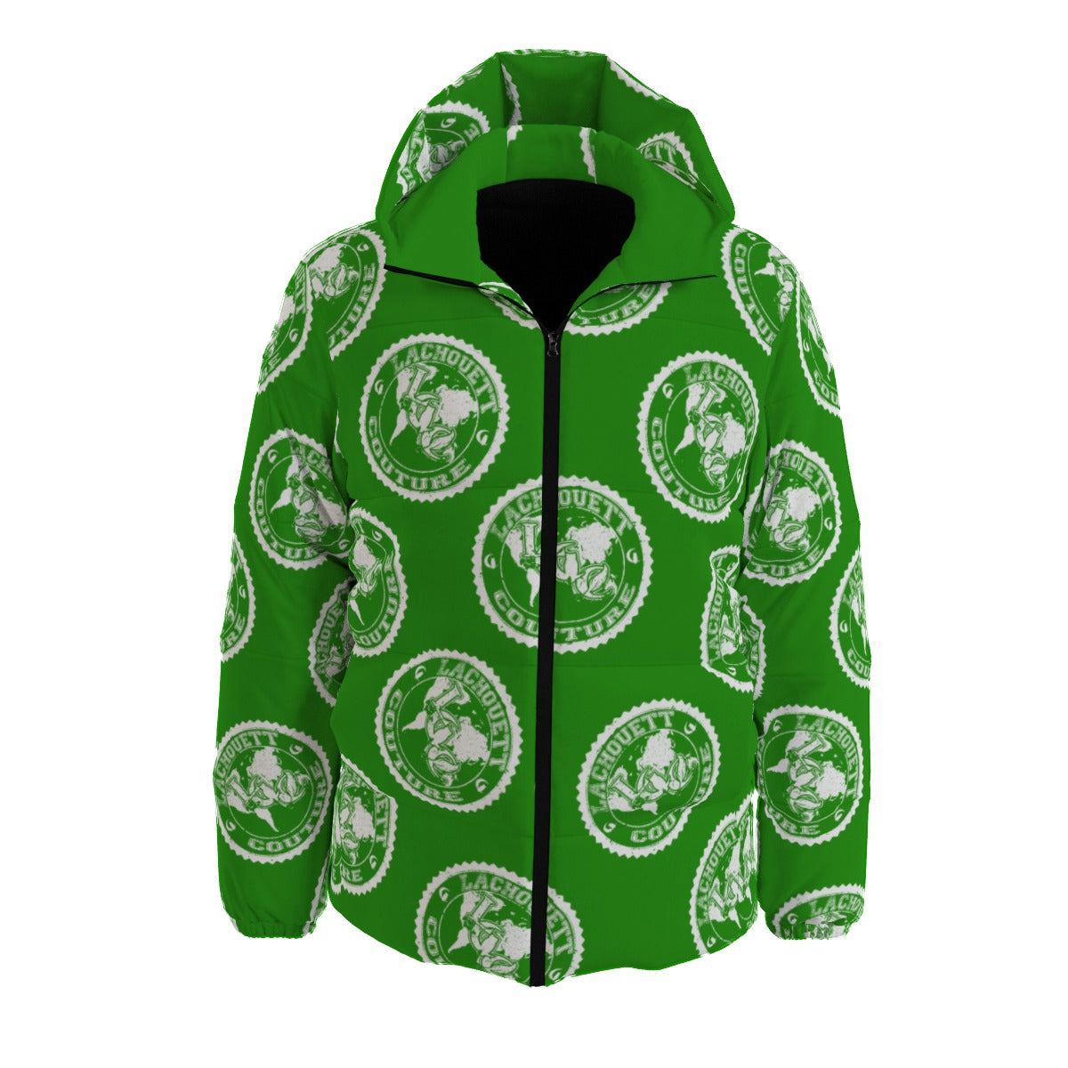 LCC STAMP GREEN Unisex Down Jacket