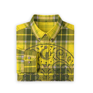 LOS CRIMINALES YLW Men's Casual Shirt|125GSM Cotton