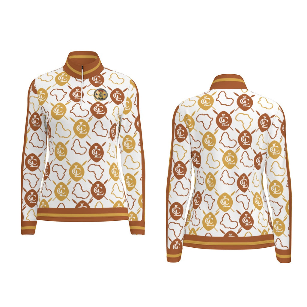 AFRICAN WARRIOR BOGOLAN Women's Sports Jersey Long Sleeve