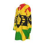 FIST UP Men's Stand-up Collar Long Shirt