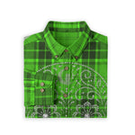 LOS CRIMINALES GREEN Men's Casual Shirt|125GSM Cotton