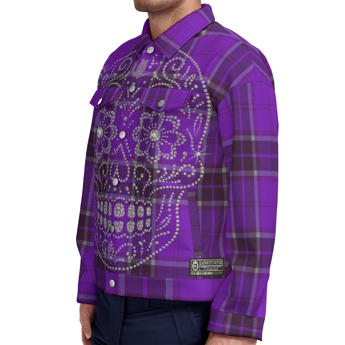 LOS CRIMINALES GRAPES Unisex Lapel Jacket Cotton