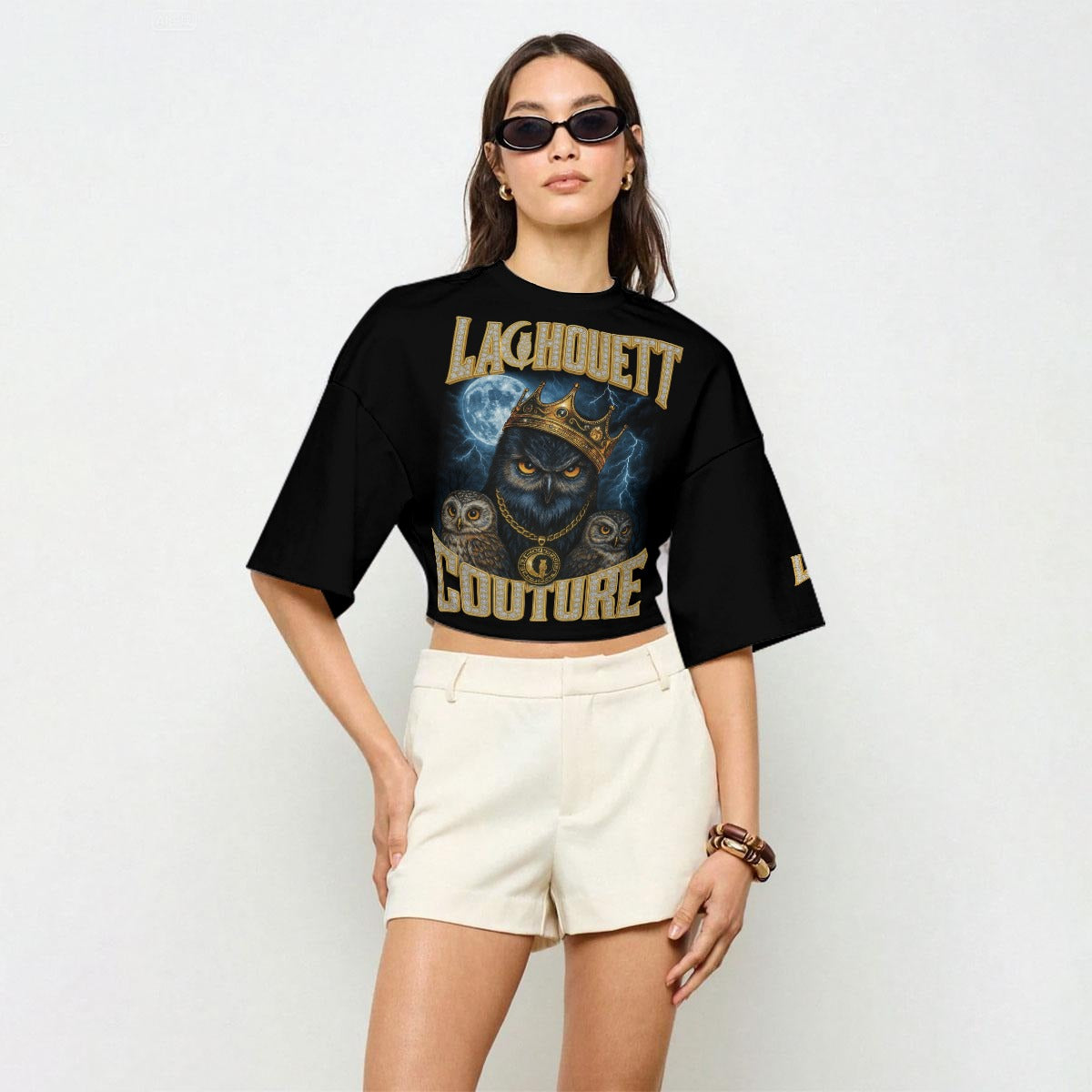 LCC BOOTLEG Women’s Casual Crop Top