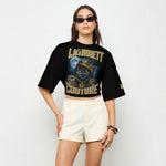 LCC BOOTLEG Women’s Casual Crop Top
