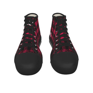 JUST KEEPIN GANGSTA PINKISH Men's Canvas Shoes