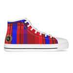 MADRAS RED Kid's Canvas Shoes