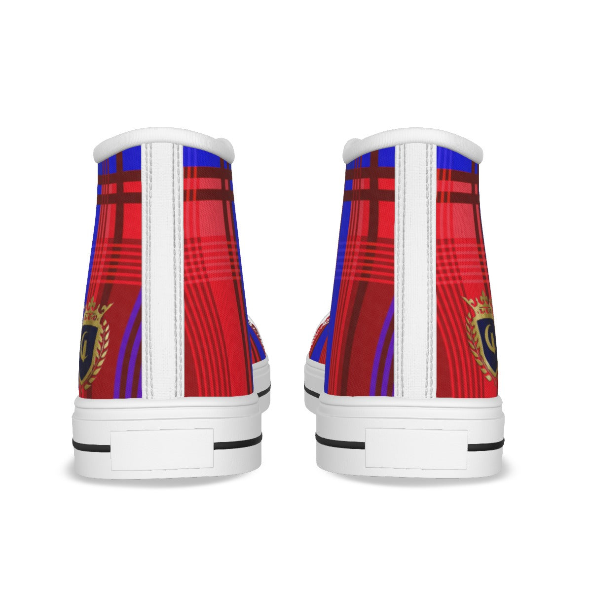 MADRAS RED Kid's Canvas Shoes