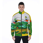 GUYANE AMAZONIE WHT Men's Stand Collar Jacket