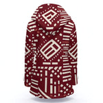 MUDCLOTH 38 Women's Hooded Double-Breasted Winter Coat With Fleece