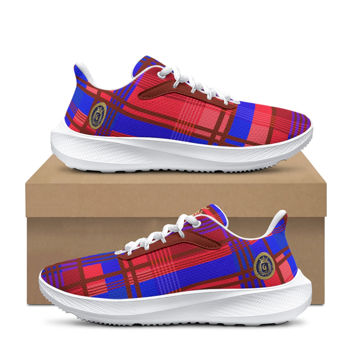 MADRAS RED Women's Road Running Shoes
