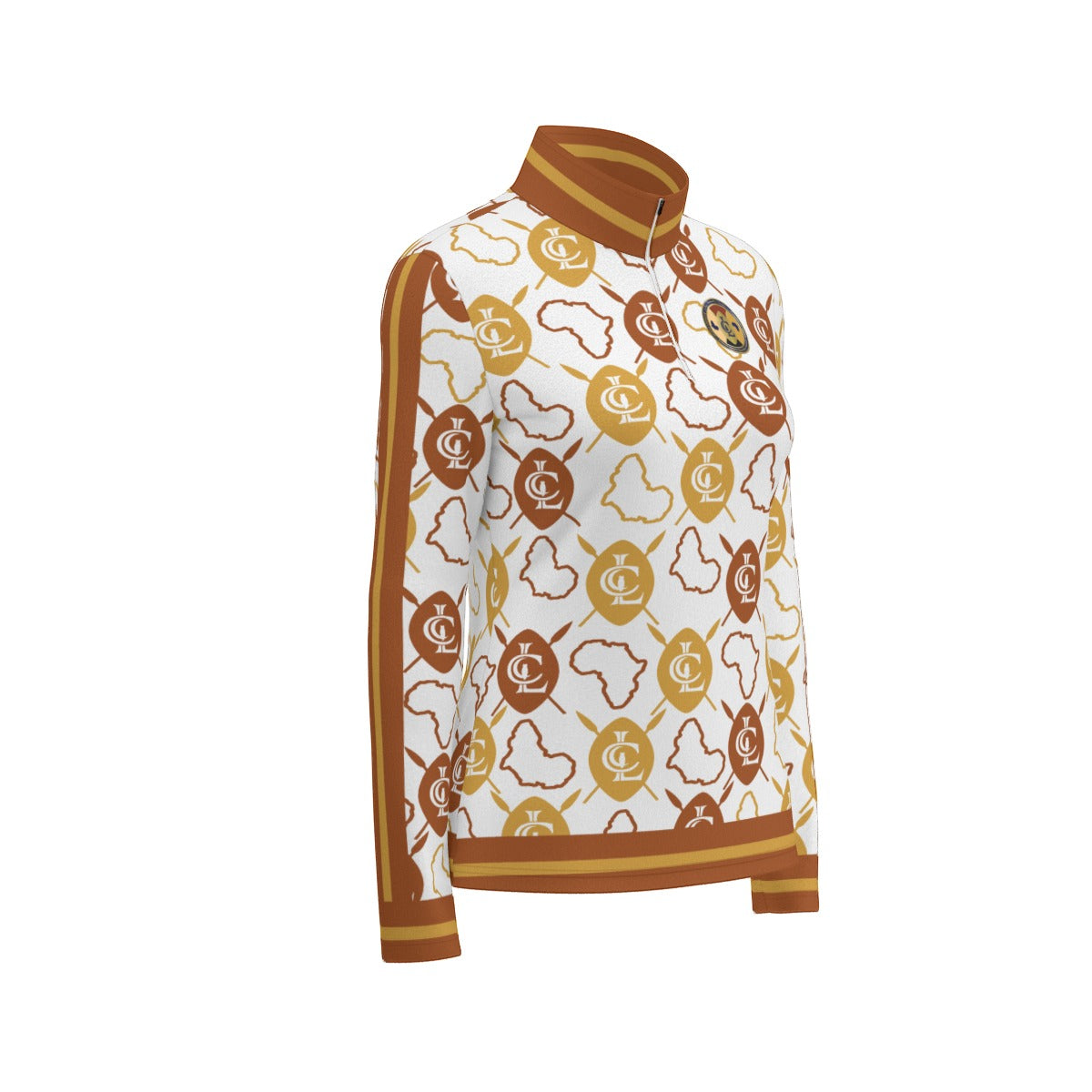 AFRICAN WARRIOR BOGOLAN Women's Sports Jersey Long Sleeve