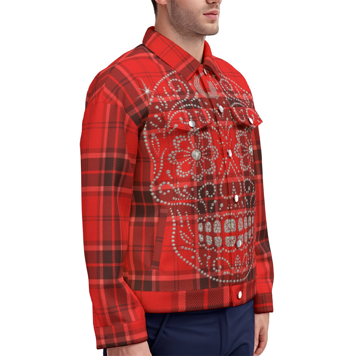 LOS CRIMINALES RED Unisex Jacket Cotton