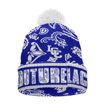 BANDANA COMPLEX Cs'UP Knitted Hat With Pom-Pom