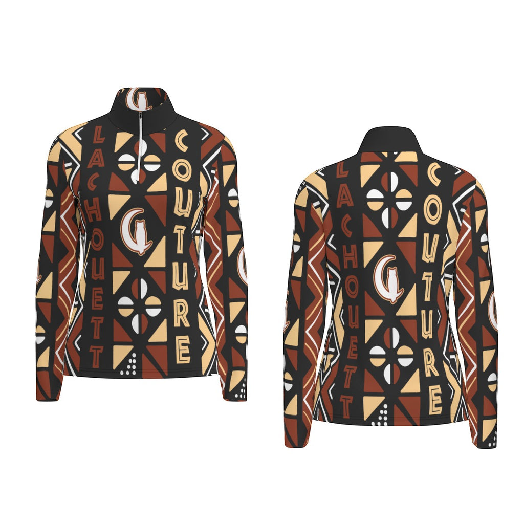 BOGOLAN Women's Collar Jersey Long Sleeve