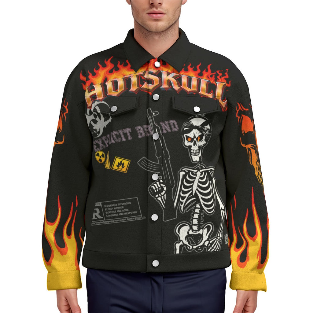 HOTSKULL BLC Unisex Lapel Jacket