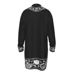 BANDANA SHITI BLC Men's Stand-up Collar Long Shirt