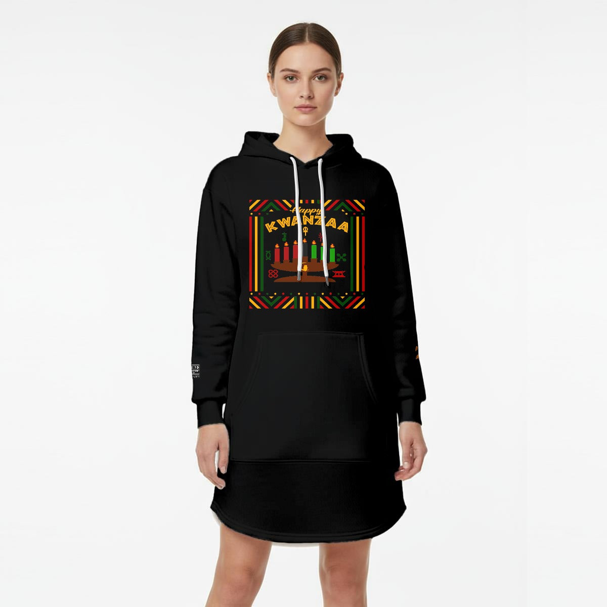HAPPY KWANZAA Women’s Hoodie Dress |DTF