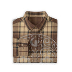 LOS CRIMINALES BRWN Men's Casual Shirt|125GSM Cotton