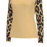 CHEETAH Women's Sports Collar Jersey Long Sleeve