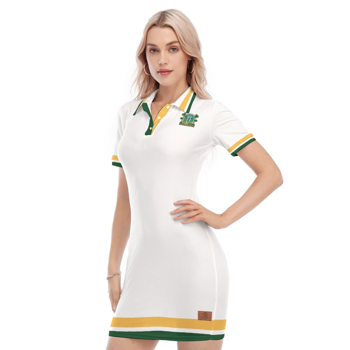 GUYANE Women's Polo Collar Dress