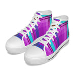 MADRAS VIOLET Kid's Canvas Shoes