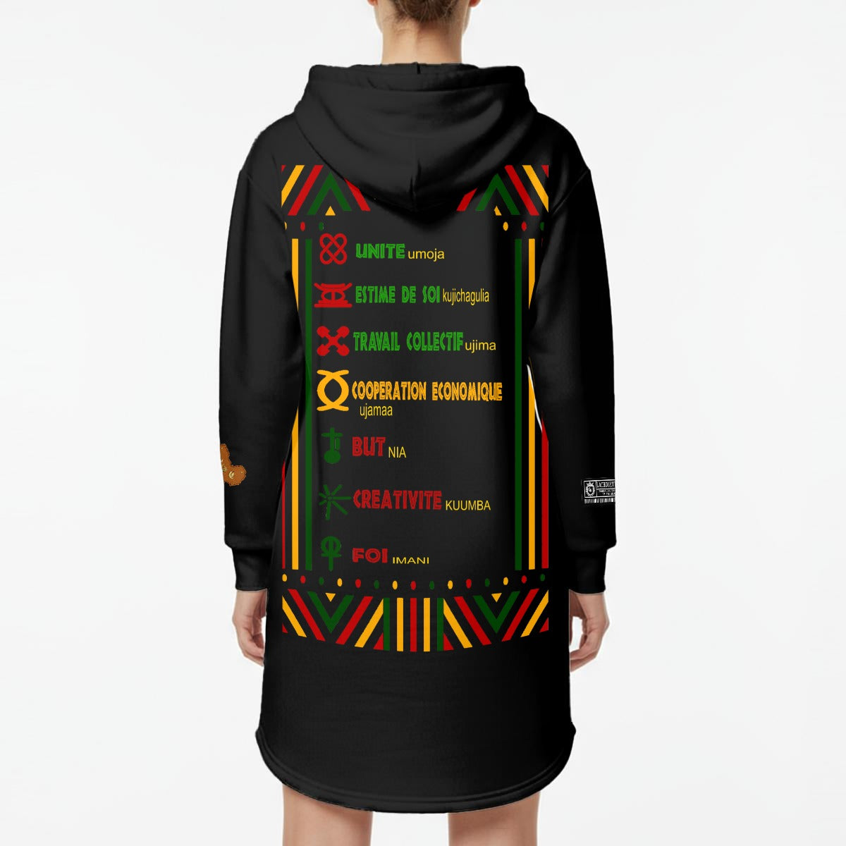 HAPPY KWANZAA Women’s Hoodie Dress |DTF