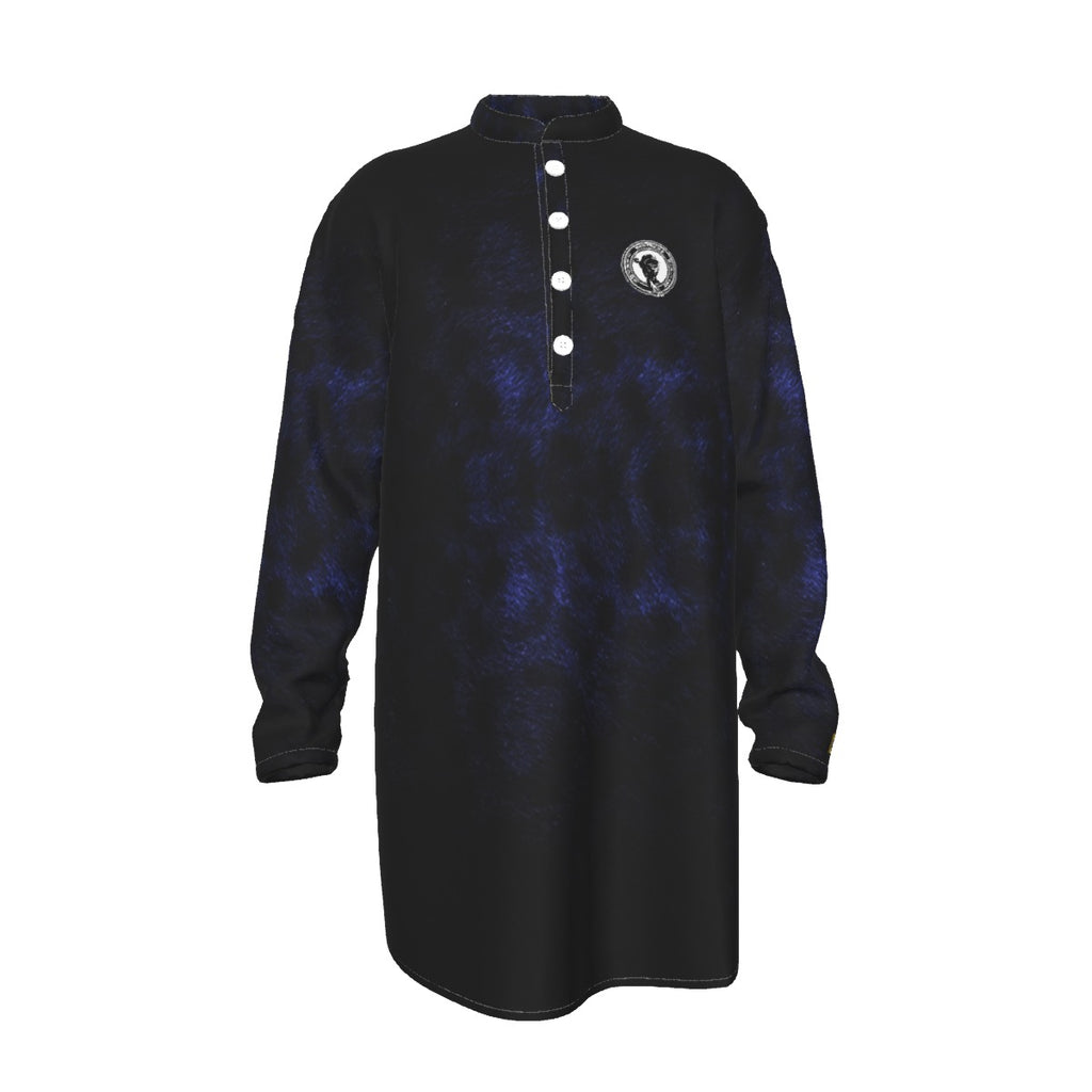 PANTHER LEGACY Men's Stand-up Collar Long Shirt