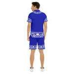 DASHIKI BANDANA Cs'UP Men's Short Sleeve Shirt Set