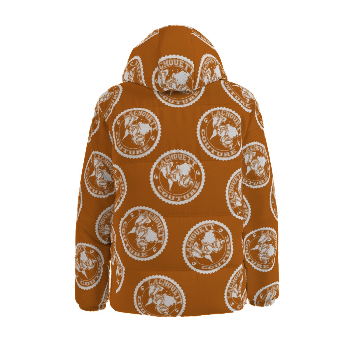 LCC STAMP BROWN Unisex Down Jacket