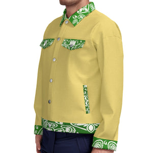OG STYLE GREEN Unisex Lapel Jacket