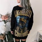 LCC BOOTLEG Women's Lace-Up Sweatshirt
