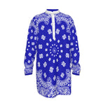 BANDANA Cs'UP Men's Stand-up Collar Long Shirt