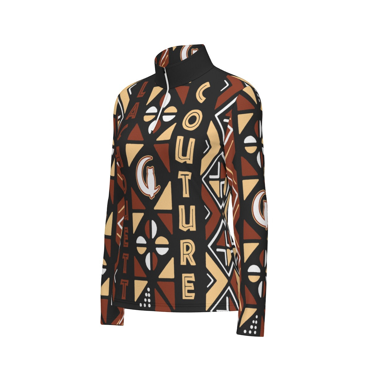 BOGOLAN Women's Collar Jersey Long Sleeve