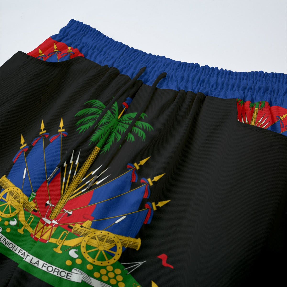 HAITI OG BLCC Unisex Straight Casual Pants Cotton